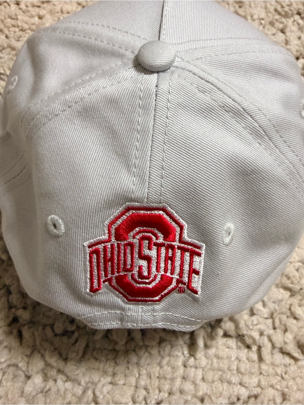 Nike Adult Ohio State Buckeyes Photon Dust 'Engineered For' Adjustable Hat M/L - Picture 7 of 8